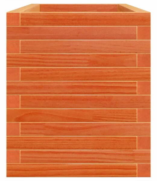 Zahradní truhlík voskově hnědý 110x40x46 cm masivní borovice 3282451