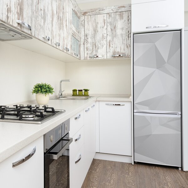 Nálepka na ledničku Abstrakce trojúhelníky FridgeStick-70x190-f-81917329