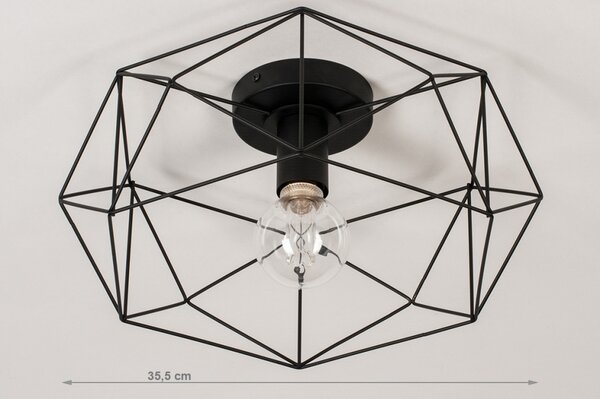 Stropní svítidlo do kuchyně Signature Fiesta Black (LMD)