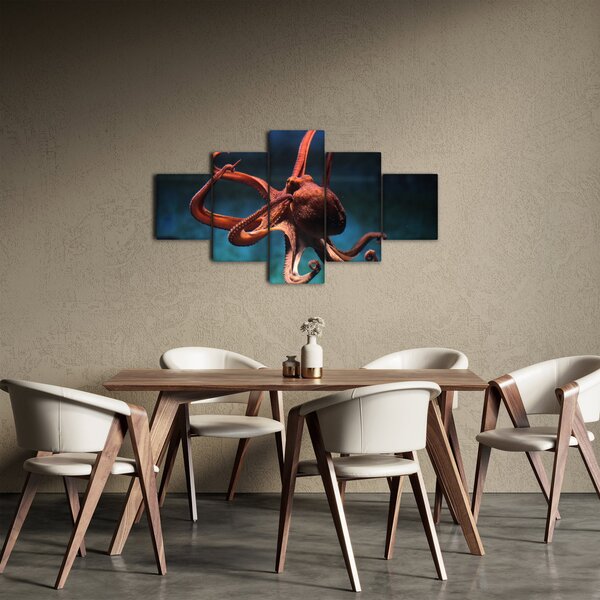 Obraz - Chobotnice (125x70 cm)