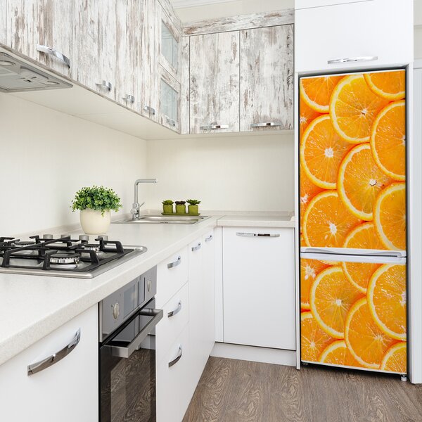 Nálepka na ledničku Plátky pomeranče FridgeStick-70x190-f-82047146
