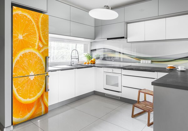 Nálepka na ledničku Plátky pomeranče FridgeStick-70x190-f-82046808