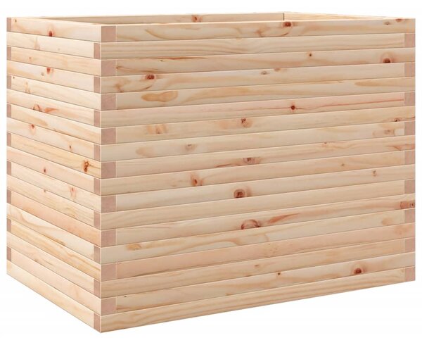 Zahradní truhlík 90 x 60 x 68,5 cm masivní borové dřevo 3282499