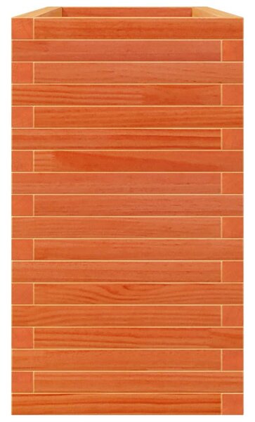 Zahradní truhlík voskově hnědý 110x40x68,5 cm masivní borovice 3282496