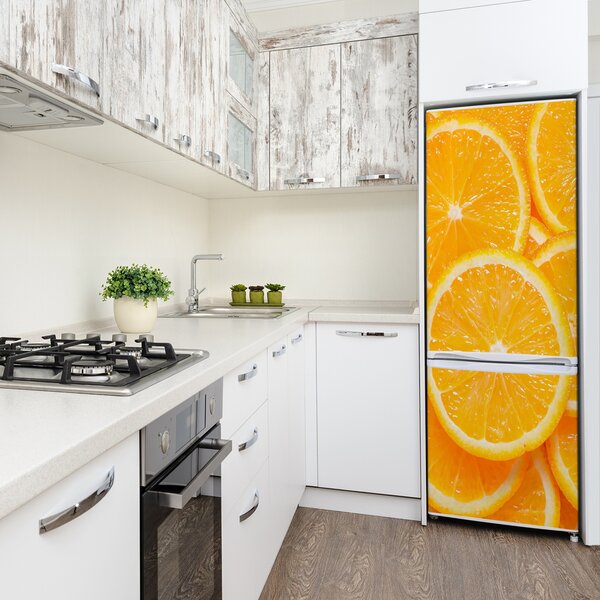 Nálepka na ledničku Plátky pomeranče FridgeStick-70x190-f-82046808