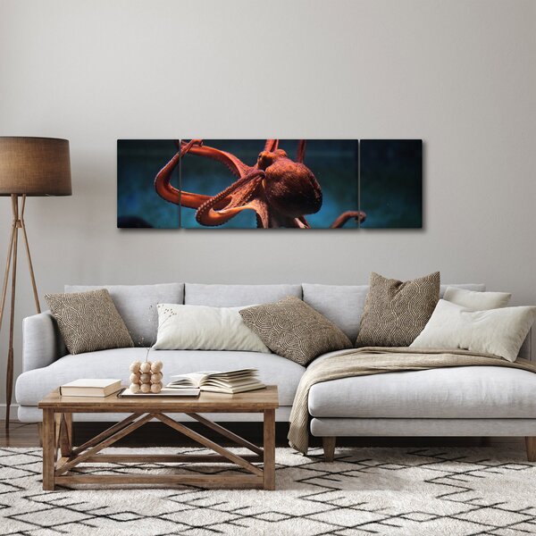 Obraz - Chobotnice (170x50 cm)