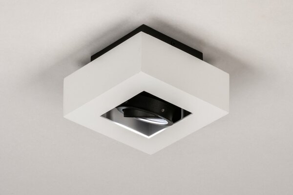 Stropní LED svítidlo do obýváku Rivolli Black and White 1 (LMD)