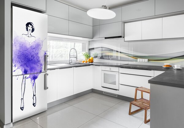 Nálepka na ledničku Ilustrace moda FridgeStick-70x190-f-82230215