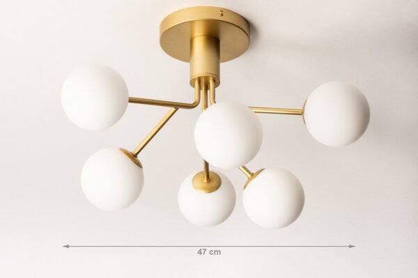 Stropní svítidlo do obýváku Element 6 Gold (LMD)
