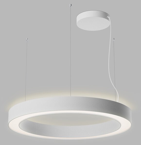 Led2 Závěsné LED svítidlo SATURN SLIM II P/N-Z ø 80cm, 50W+30W, CCT 2700/3000/4000K, CRI90 Barva: Bílá, Stmívání, řízení: TRIAC
