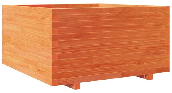 Zahradní truhlík voskově hnědý 90x90x49,5 cm masivní borovice 3282536