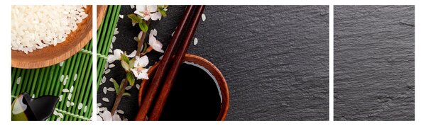 Obraz - Sushi (170x50 cm)