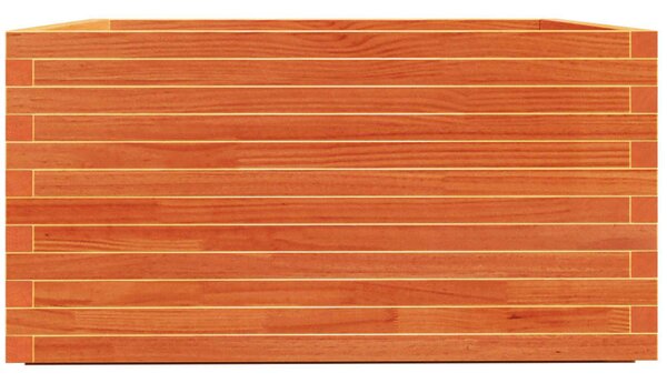 Zahradní truhlík voskově hnědý 90x90x49,5 cm masivní borovice 3282536
