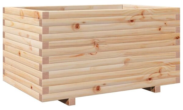 Zahradní truhlík 90 x 60 x 49,5 cm masivní borové dřevo 3282564