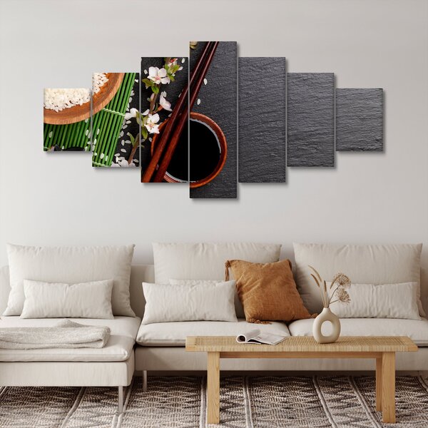 Obraz - Sushi (210x100 cm)