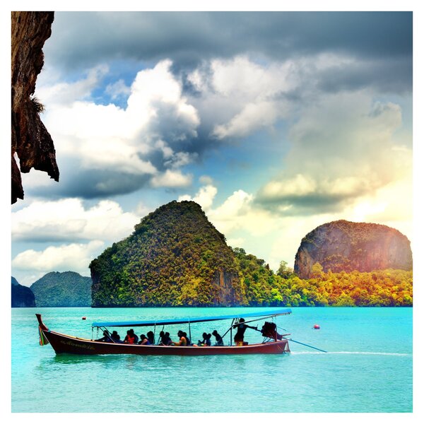 Obraz - Zátoka Phang Nga (30x30 cm)