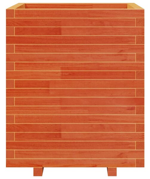 Zahradní truhlík voskově hnědý 60x60x72,5 cm masivní borovice 3282581