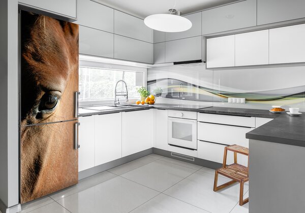 Samolepící nálepka na ledničku stěnu Kůň FridgeStick-70x190-f-8260675