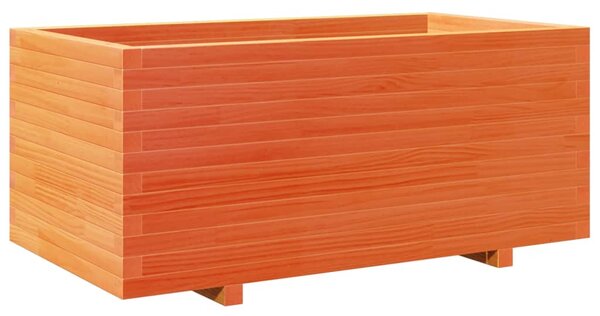 Zahradní truhlík voskově hnědý 110x60x49,5 cm masivní borovice 3282571