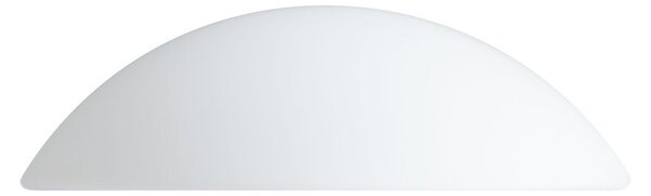 OS AUR55330 AURA V8 stropní/nástěnné skleněné polovestavné svítidlo bílá IP44 25W E27 - OSMONT