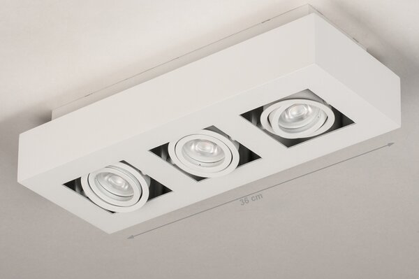 Stropní LED svítidlo Rivolli White 3 (LMD)