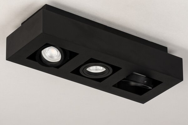 Stropní LED svítidlo Rivolli Black 3 (LMD)