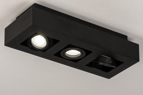 Stropní LED svítidlo Rivolli Black 3 (LMD)