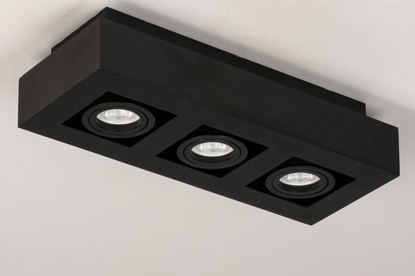 Stropní LED svítidlo Rivolli Black 3 (LMD)