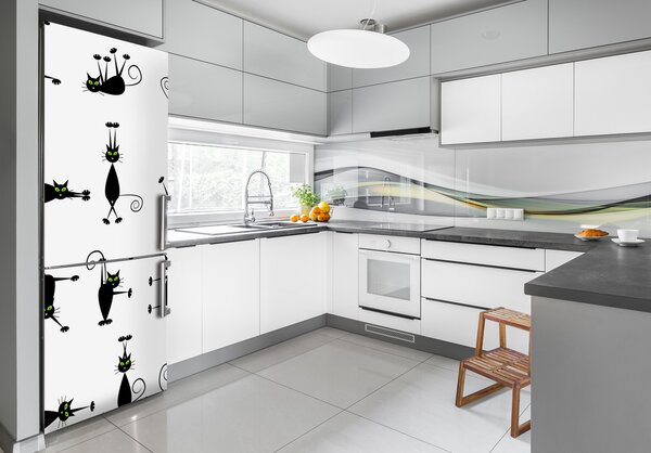 Samolepící nálepka na ledničku stěnu Kočky FridgeStick-70x190-f-83171265