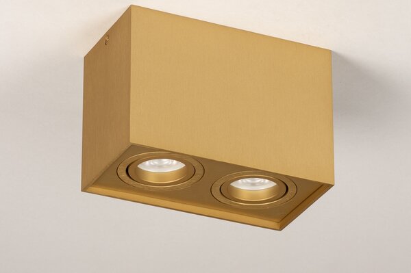 Stropní bodové LED svítidlo Tyler II Gold (LMD)