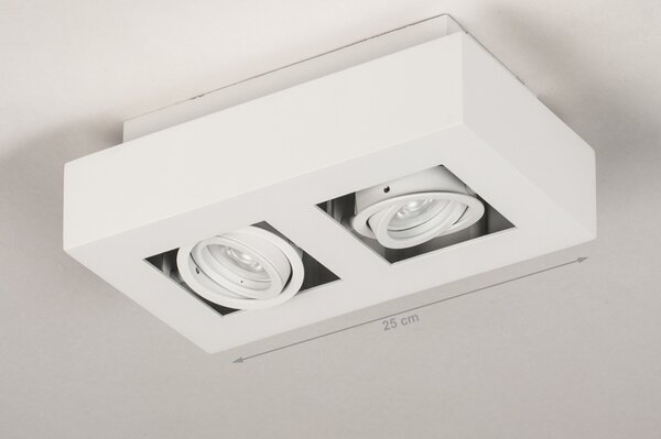 Stropní LED svítidlo Rivolli White 2 X (LMD)