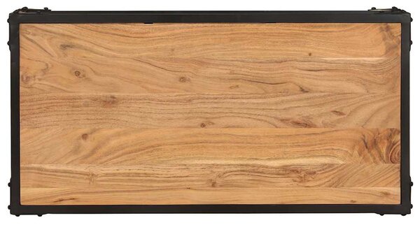 Konferenční stolek 90 x 45 x 35 cm masivní akáciové dřevo 328264