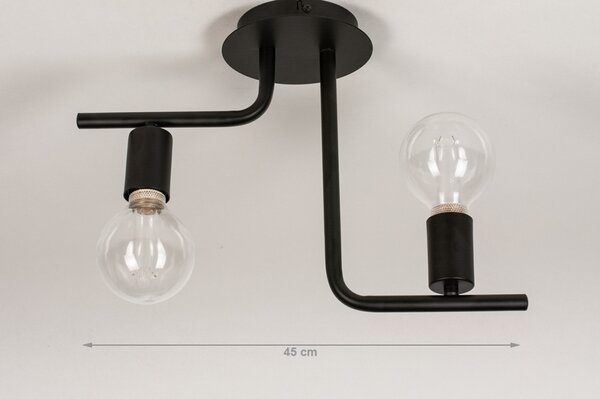Stropní svítidlo X Bulb Black (LMD)