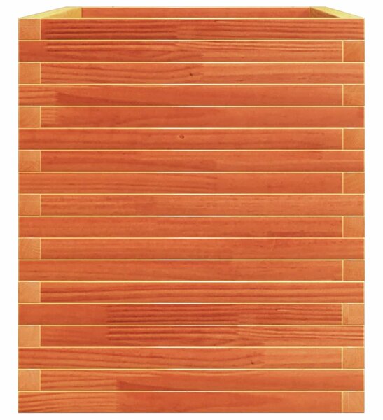 Zahradní truhlík voskově hnědý 110x60x72 cm masivní borovice 3282651
