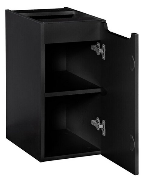 Koupelnová skříňka pod pracovní desku NOVA BLACK D2 30cm