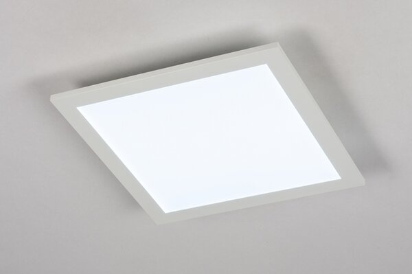 Stropní stmívatelné designové bílé LED svítidlo Claudes W (LMD)