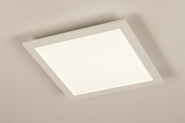 Stropní stmívatelné designové bílé LED svítidlo Claudes W (LMD)