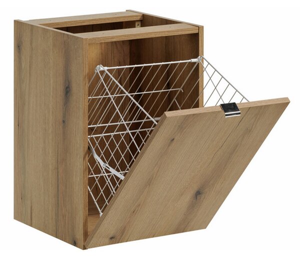 Koupelnová skříňka pod desku s košem na prádlo NOVA OAK 40cm