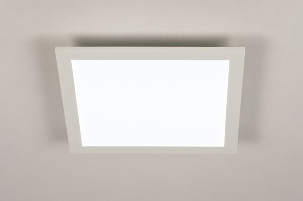 Stropní stmívatelné designové bílé LED svítidlo Claudes W (LMD)