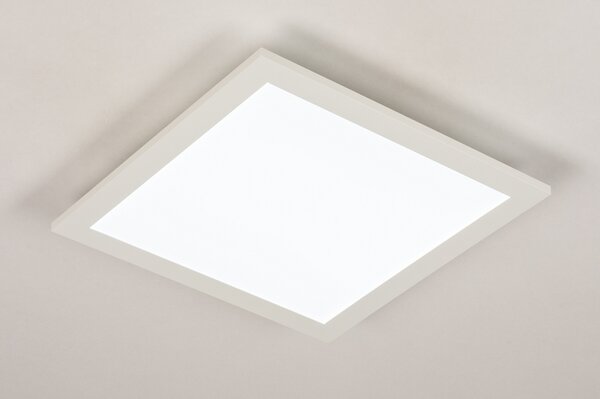 Stropní stmívatelné designové bílé LED svítidlo Claudes W (LMD)