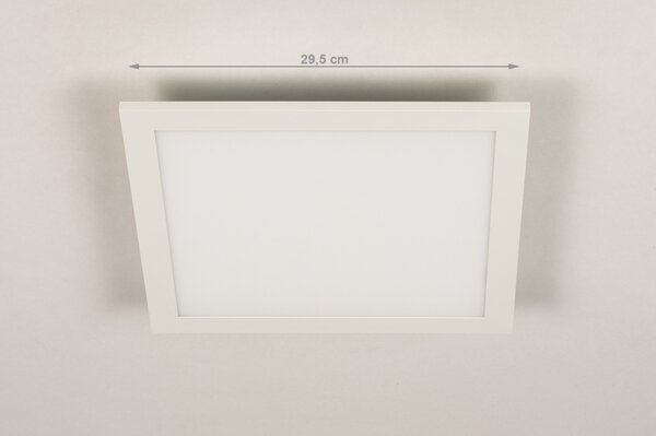Stropní stmívatelné designové bílé LED svítidlo Claudes W (LMD)
