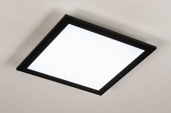 Stropní stmívatelné LED svítidlo Montreal Black 30 (LMD)