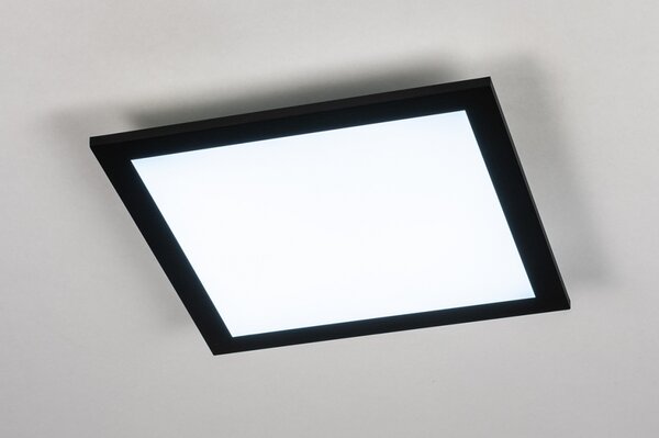 Stropní stmívatelné LED svítidlo Montreal Black 30 (LMD)