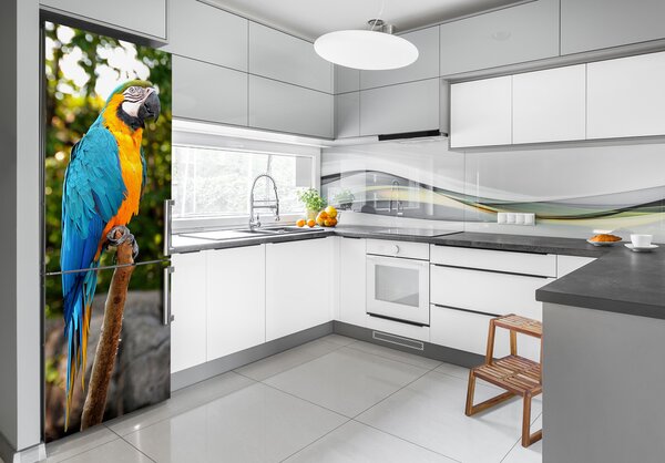 Foto nálepka na ledničku stěnu Papošek Ara FridgeStick-70x190-f-83558713
