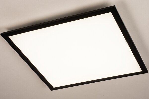 Stropní stmívatelné LED svítidlo Montreal Black 50 (LMD)