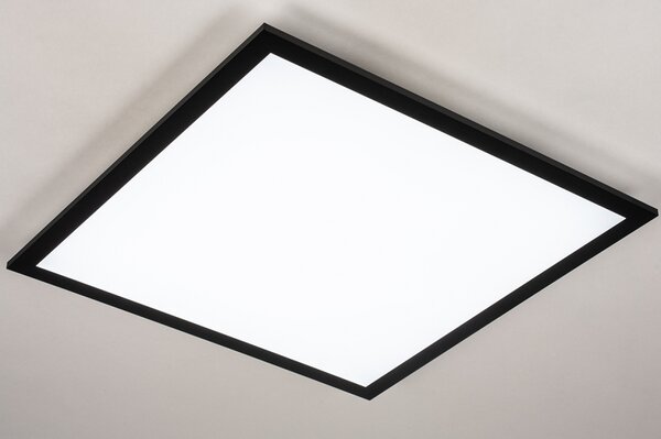 Stropní stmívatelné LED svítidlo Montreal Black 50 (LMD)