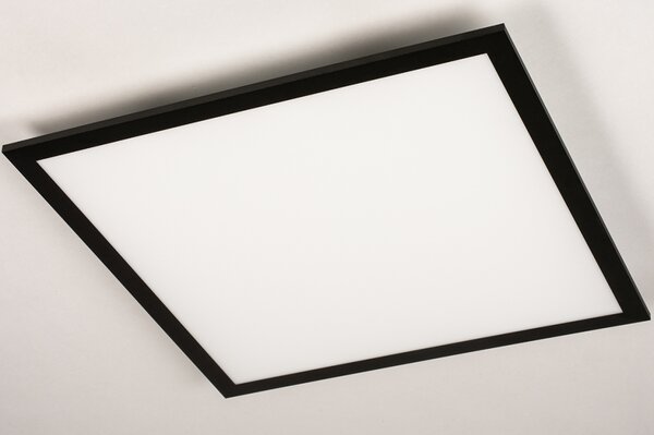 Stropní stmívatelné LED svítidlo Montreal Black 50 (LMD)