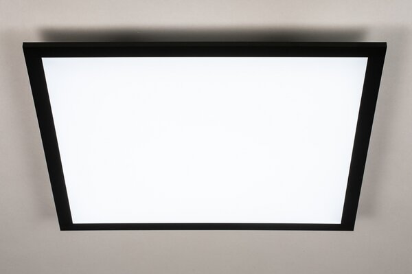 Stropní stmívatelné LED svítidlo Montreal Black 50 (LMD)