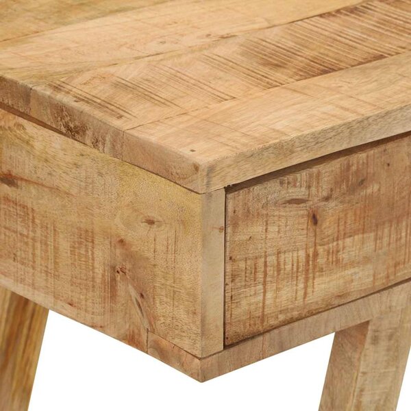 Psací stůl 100 x 45 x 90 cm masivní hrubé mangovníkové dřevo 328269