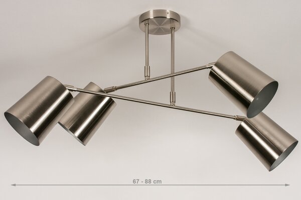 Stropní svítidlo do kuchyně Reliccon 4 Silver (LMD)